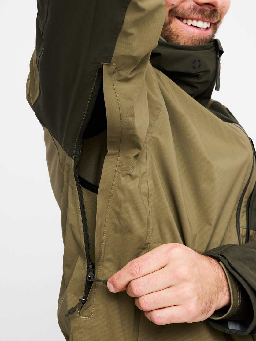 Martini Sportswear - Firstline 2,5L Jacket M - Giacche Hardshell in spanish green-olive - Dettaglio 5 - Uomo