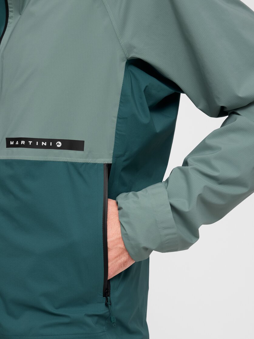 Martini Sportswear - Hillclimb HS Hooded Jacket M - Giacche Hardshell in true navy - Dettaglio 2 - Uomo