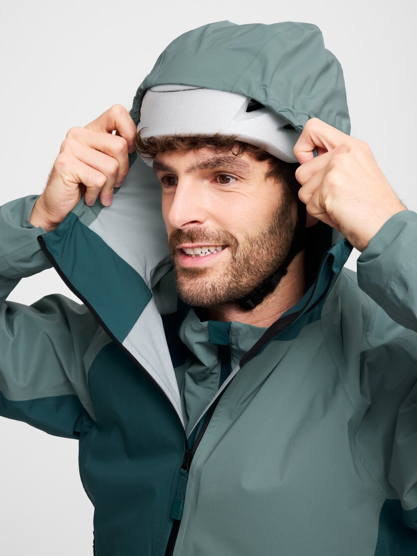 Martini Sportswear - Hillclimb HS Hooded Jacket M - Giacche Hardshell in true navy - Dettaglio 4 - Uomo