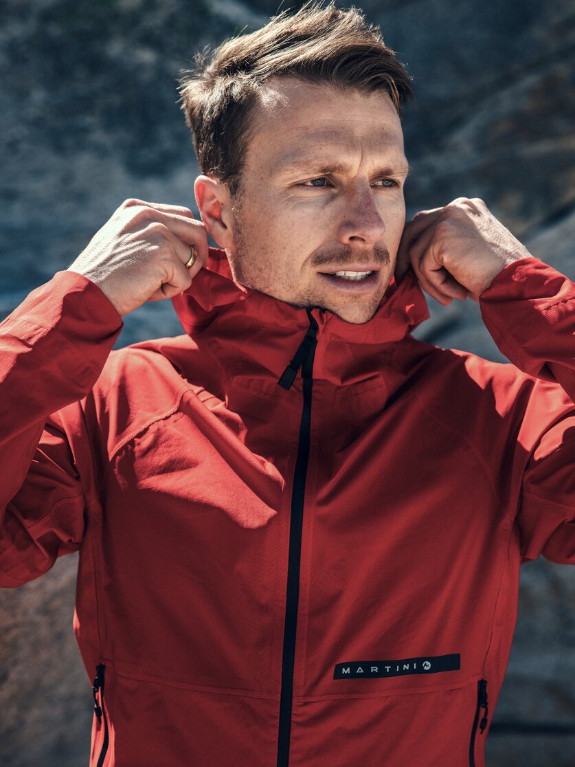 Martini Sportswear - Hillclimb HS Hooded Jacket M - Giacche Hardshell in true navy - Dettaglio 8 - Uomo