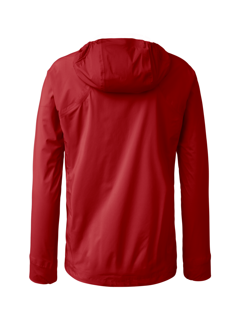 Martini Sportswear - Hillclimb HS Hooded Jacket M - Hardshell Jacken in red moon - Rückansicht - Herren
