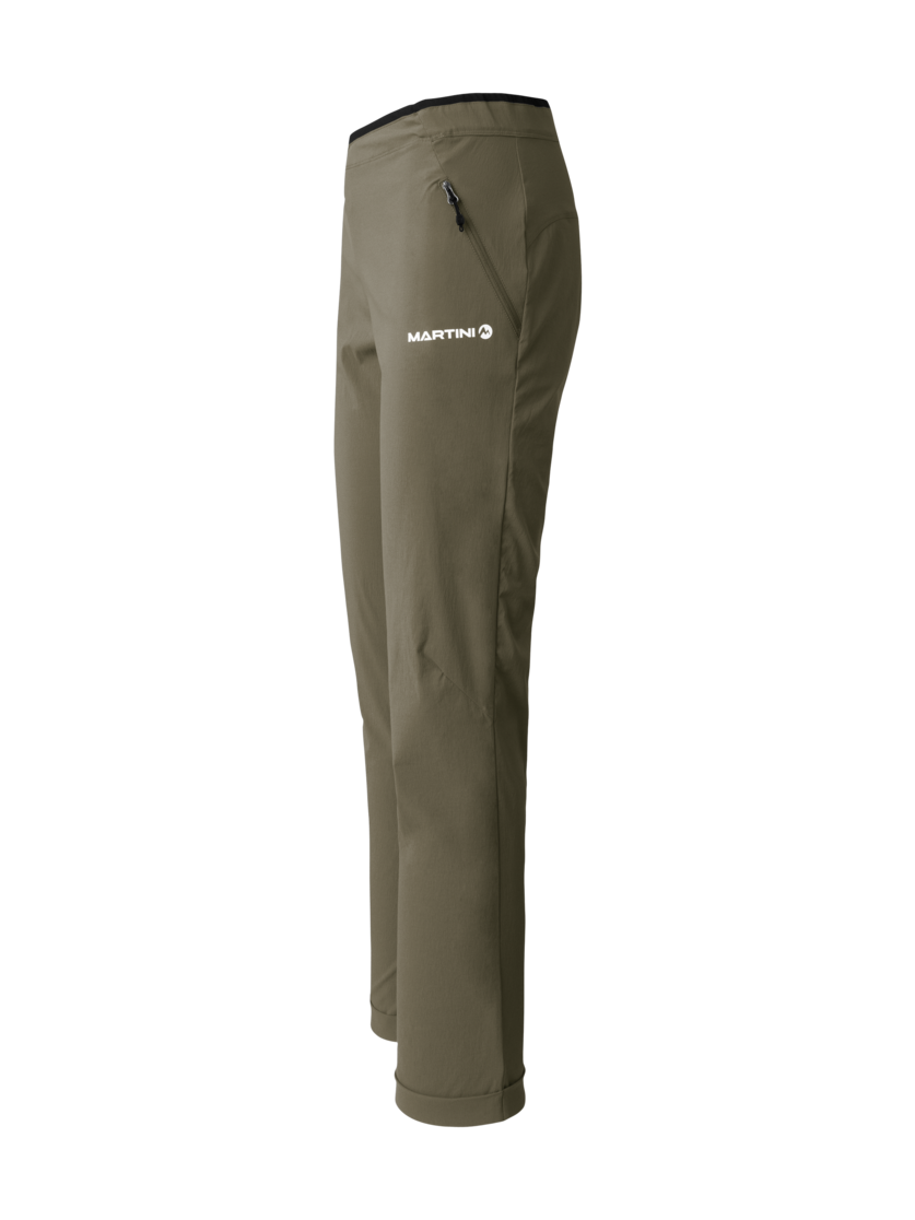 Martini Sportswear - Highventure Pants W - Pantaloni lunghi in moss - vista laterale - Donna