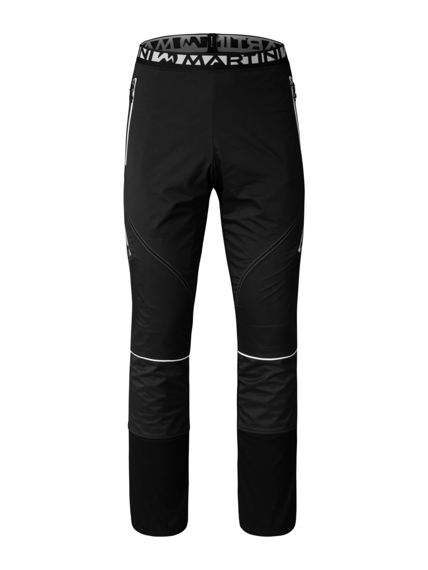 Martini Sportswear - Giro Pants Uni - Lange Hosen in black-white - Vorderansicht - Unisex