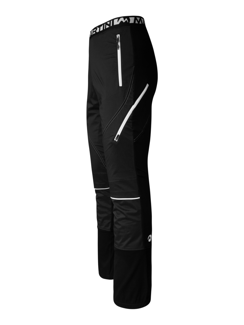 Martini Sportswear - Giro Pants Uni - Pantaloni lunghi in black-white - vista laterale - Unisex