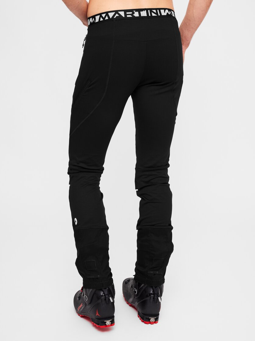 Martini Sportswear - Giro Pants Uni - Lange Hosen in black-white - Rückansicht Model - Unisex