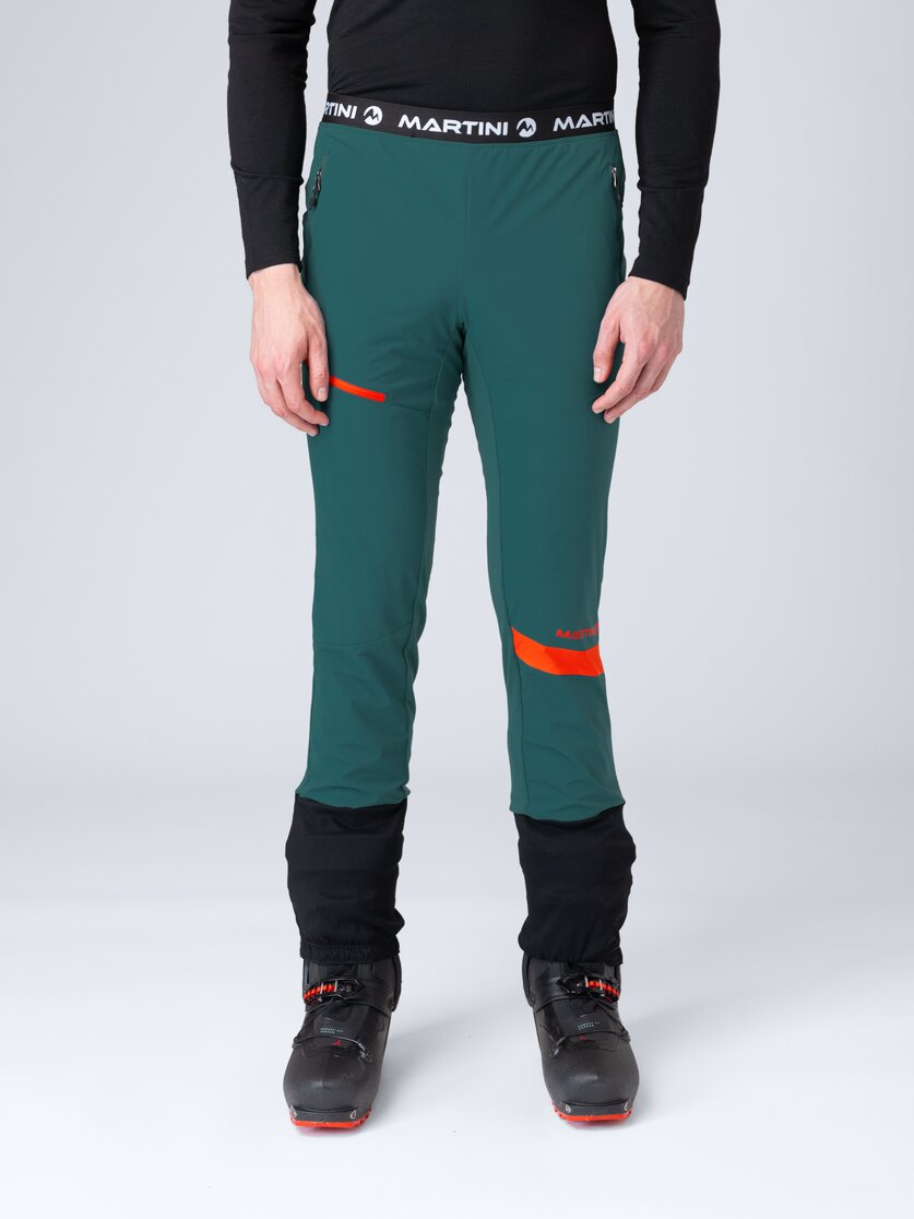 Martini Sportswear - Firstline Pants L M - Pantaloni lunghi a taglio lungo in seaport-lava - vista frontale modello - Uomo