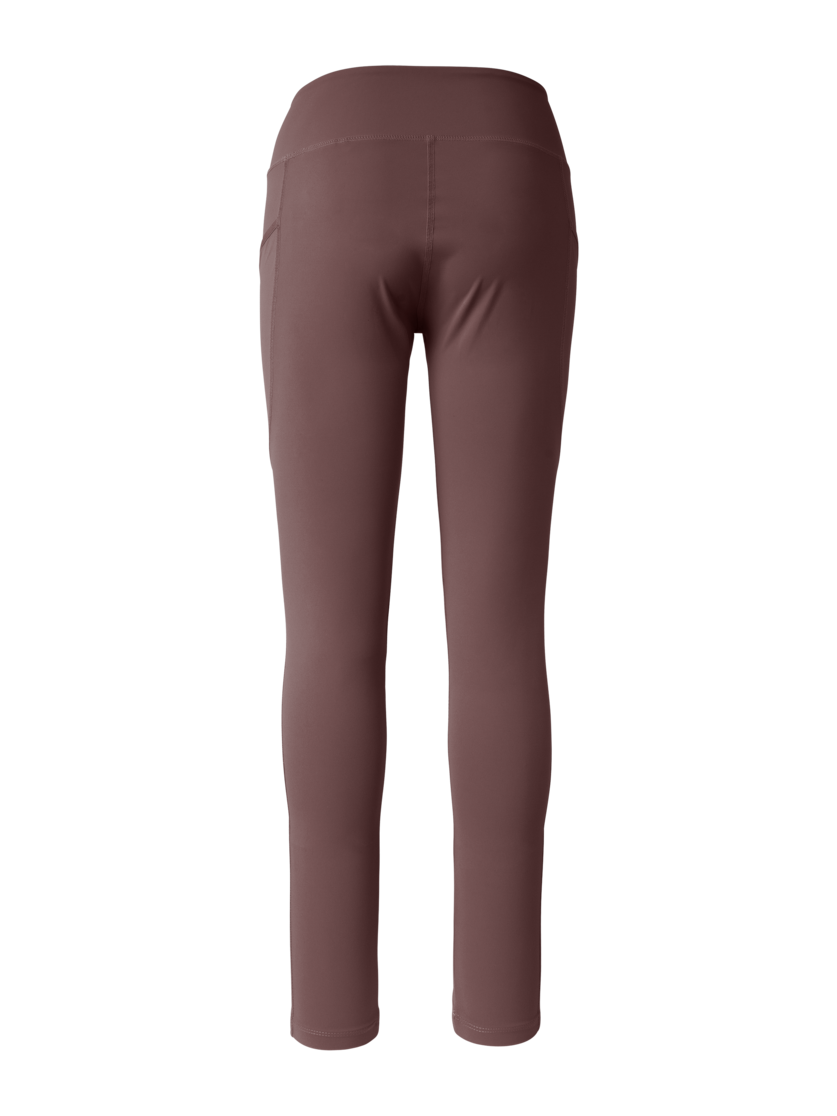 Martini Sportswear - Alpmate Friends Tights W - Long pants in clay - rear view - Women