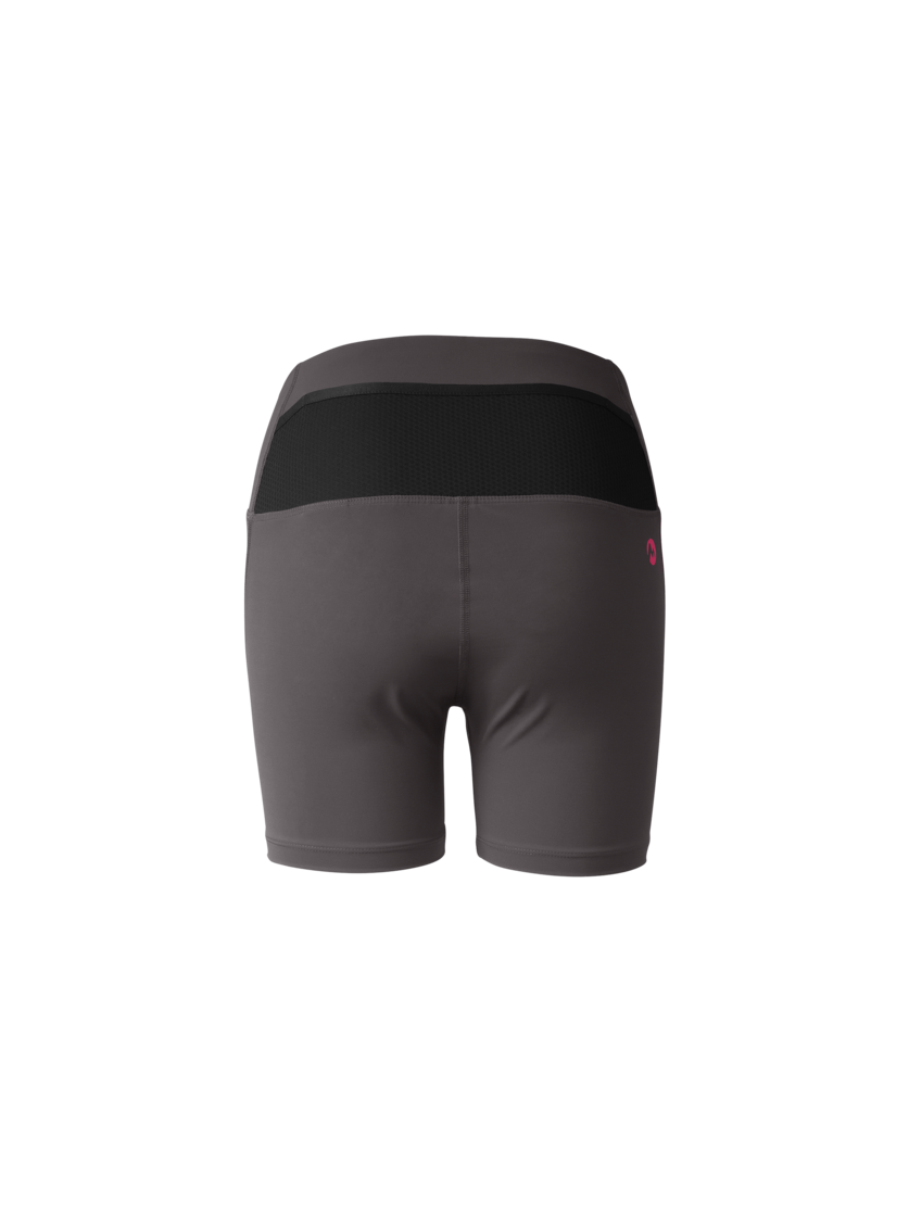 Martini Sportswear - Hillclimb Flex Shorts W - Kurze Hosen in granite-black - Rückansicht - Damen