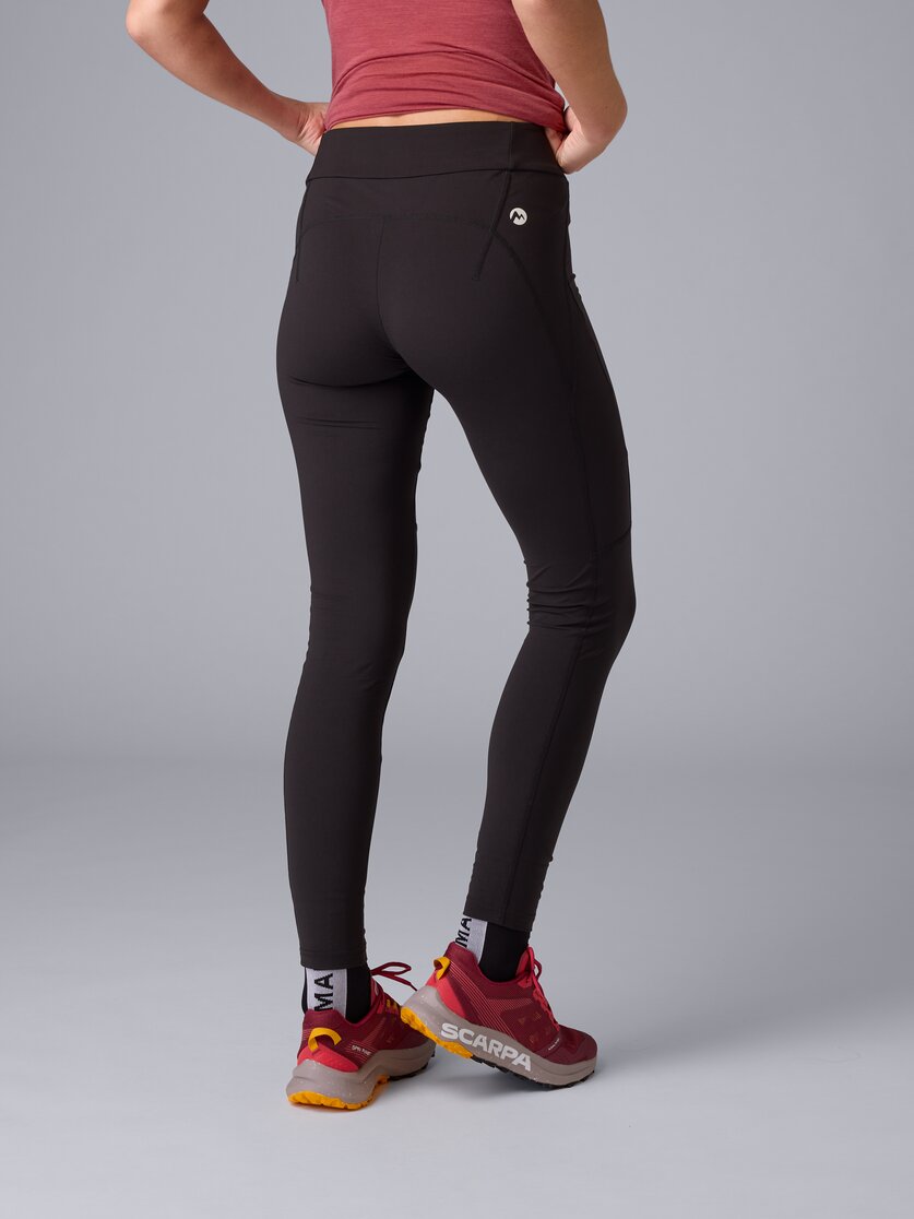 Martini Sportswear - Sunrise Tights W - Lange Hosen in black - Rückansicht Model - Damen
