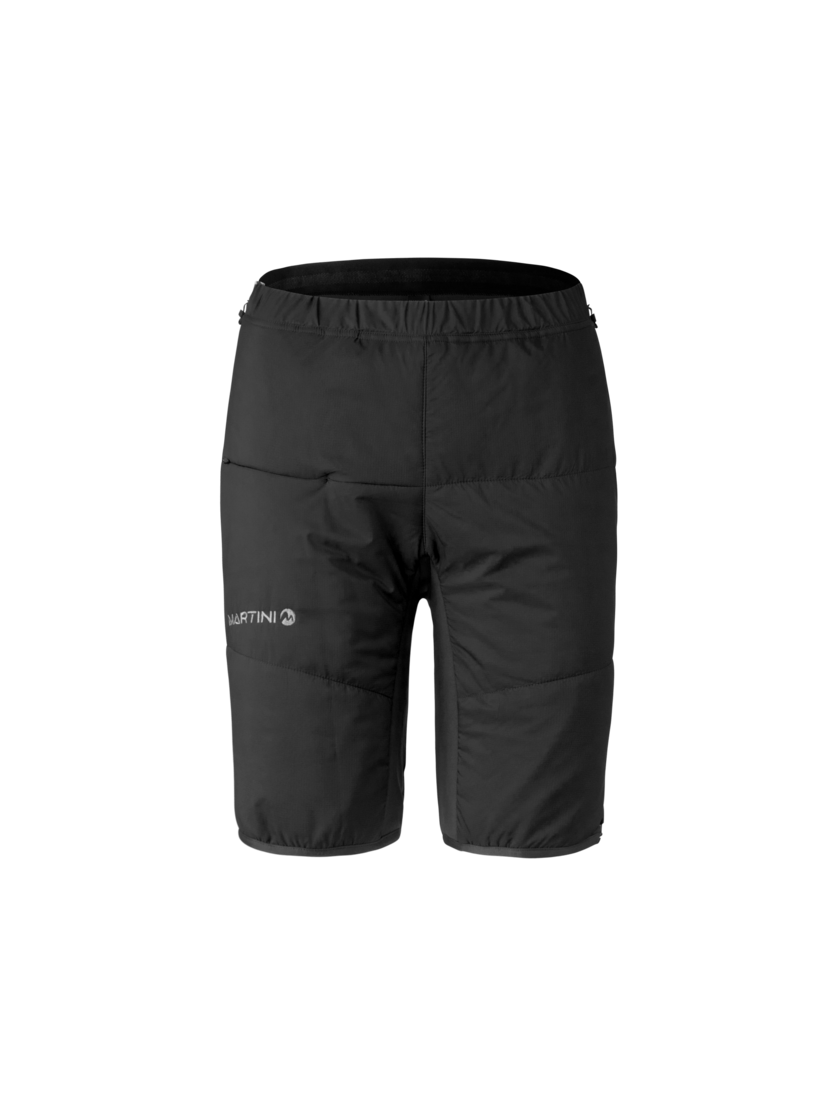 Martini Sportswear - Argon Padded Shorts Primaloft®W - Thermoshorts in black - Vorderansicht - Damen