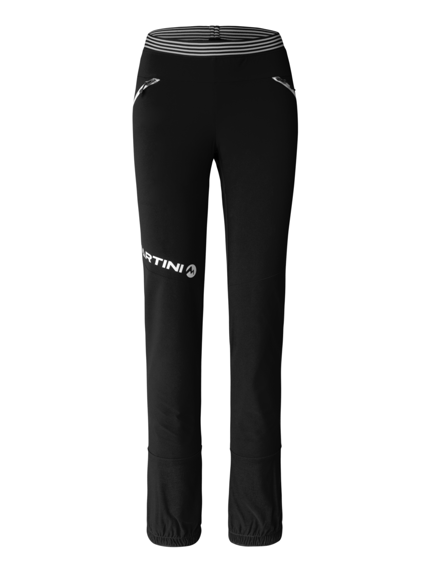 Martini Sportswear - Fullforce Pants W - Long pants in black-white - front view - Women