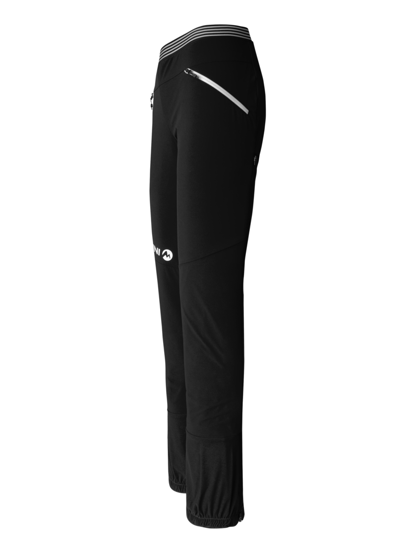 Martini Sportswear - Fullforce Pants W - Long pants in black-white - side view - Women