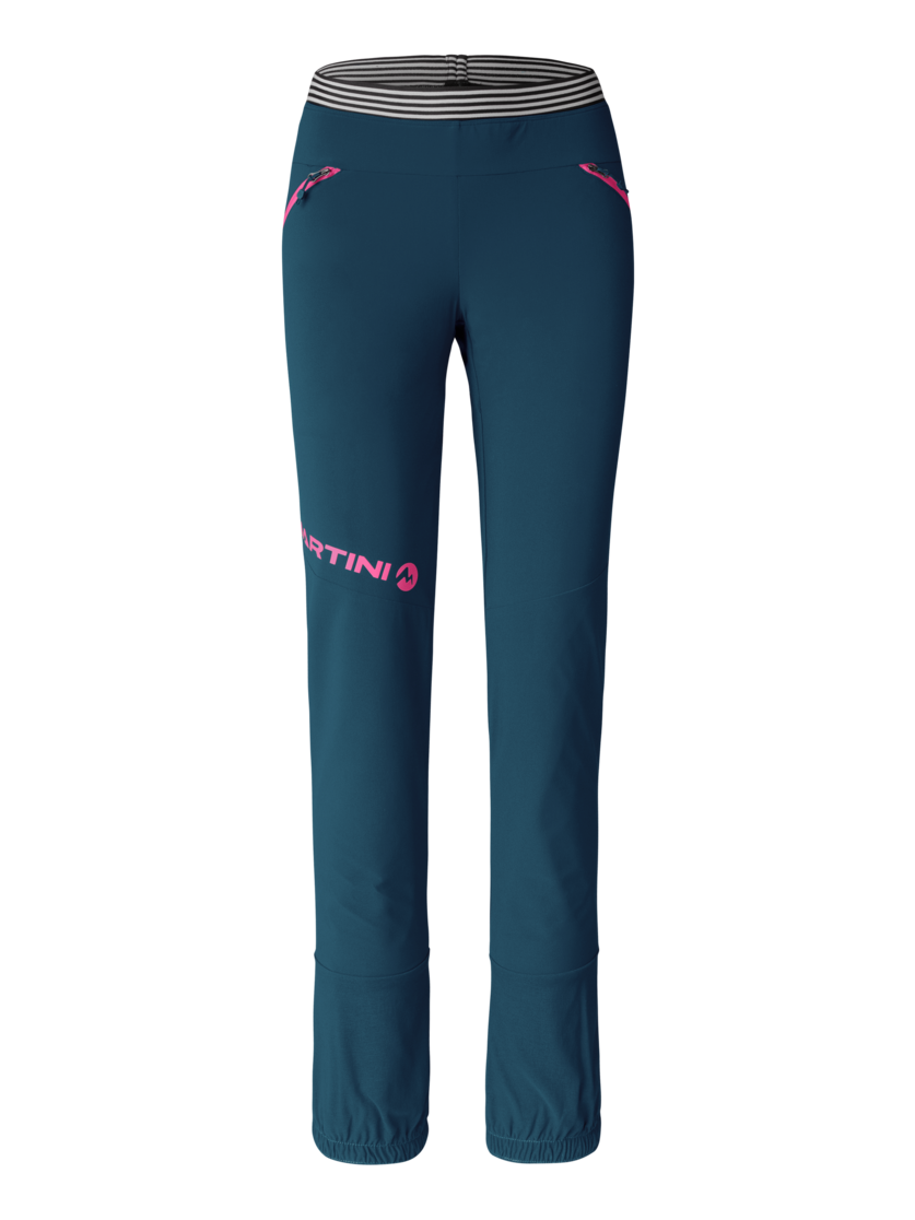 Martini Sportswear - Fullforce Pants W - Long pants in poseidon-rosebud - front view - Women