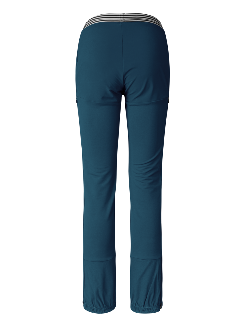 Martini Sportswear - Fullforce Pants W - Long pants in poseidon-rosebud - rear view - Women