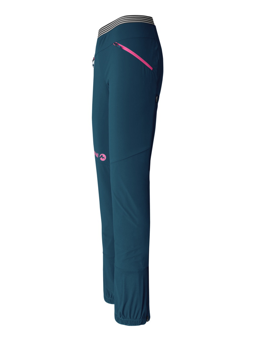 Martini Sportswear - Fullforce Pants W - Long pants in poseidon-rosebud - side view - Women