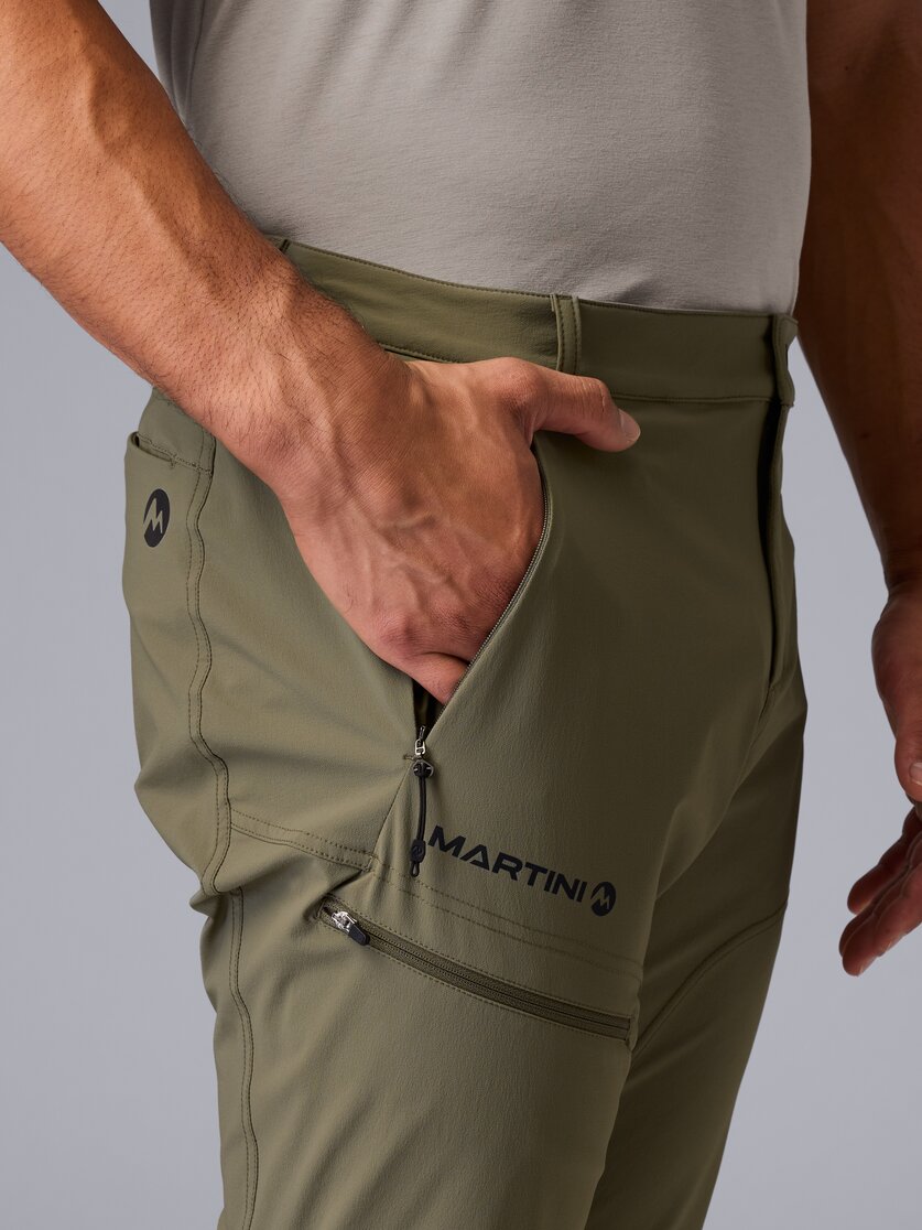 Martini Sportswear - Neverrest Pants M - Lange Hosen in black-white - Detail 1 - Herren