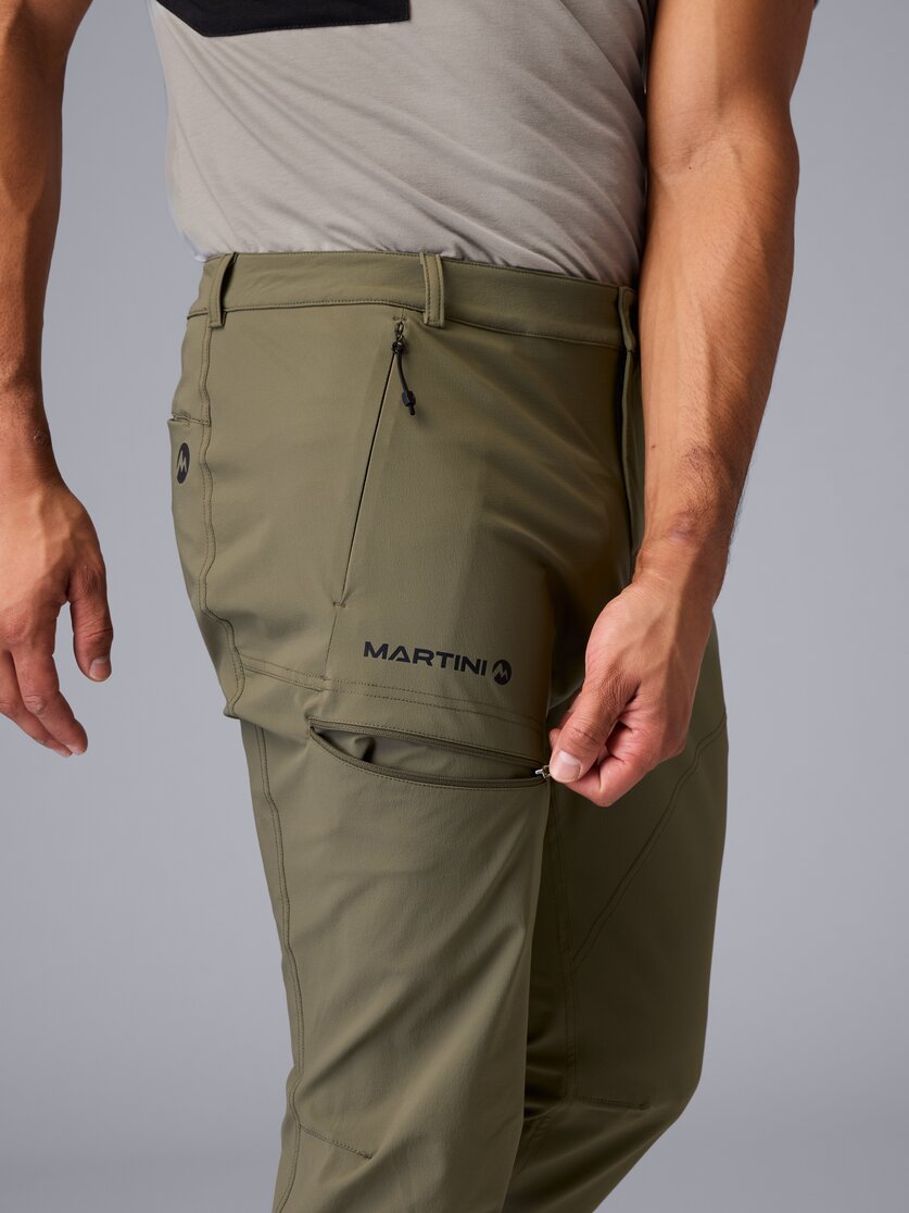 Martini Sportswear - Neverrest Pants M - Lange Hosen in black-white - Detail 2 - Herren