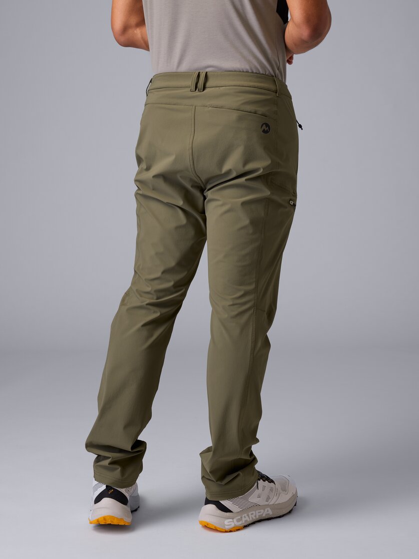 Martini Sportswear - Neverrest Pants M - Lange Hosen in black-white - Rückansicht Model - Herren