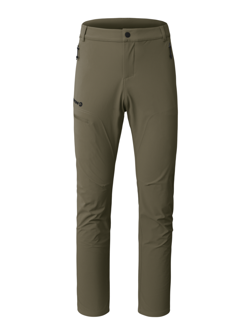 Martini Sportswear - Neverrest Pants M - Long pants in moss-black - front view - Men