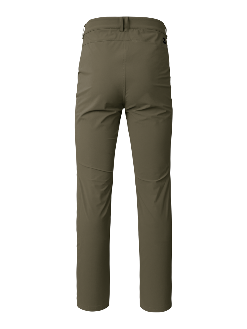 Martini Sportswear - Neverrest Pants M - Long pants in moss-black - rear view - Men
