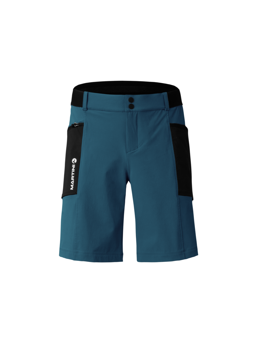 Martini Sportswear - Trektech Shorts M - Kurze Hosen in poseidon-black - Vorderansicht - Herren