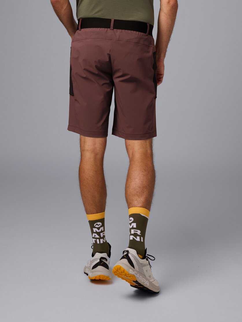 Martini Sportswear - Trektech Shorts M - Kurze Hosen in black - Rückansicht Model - Herren