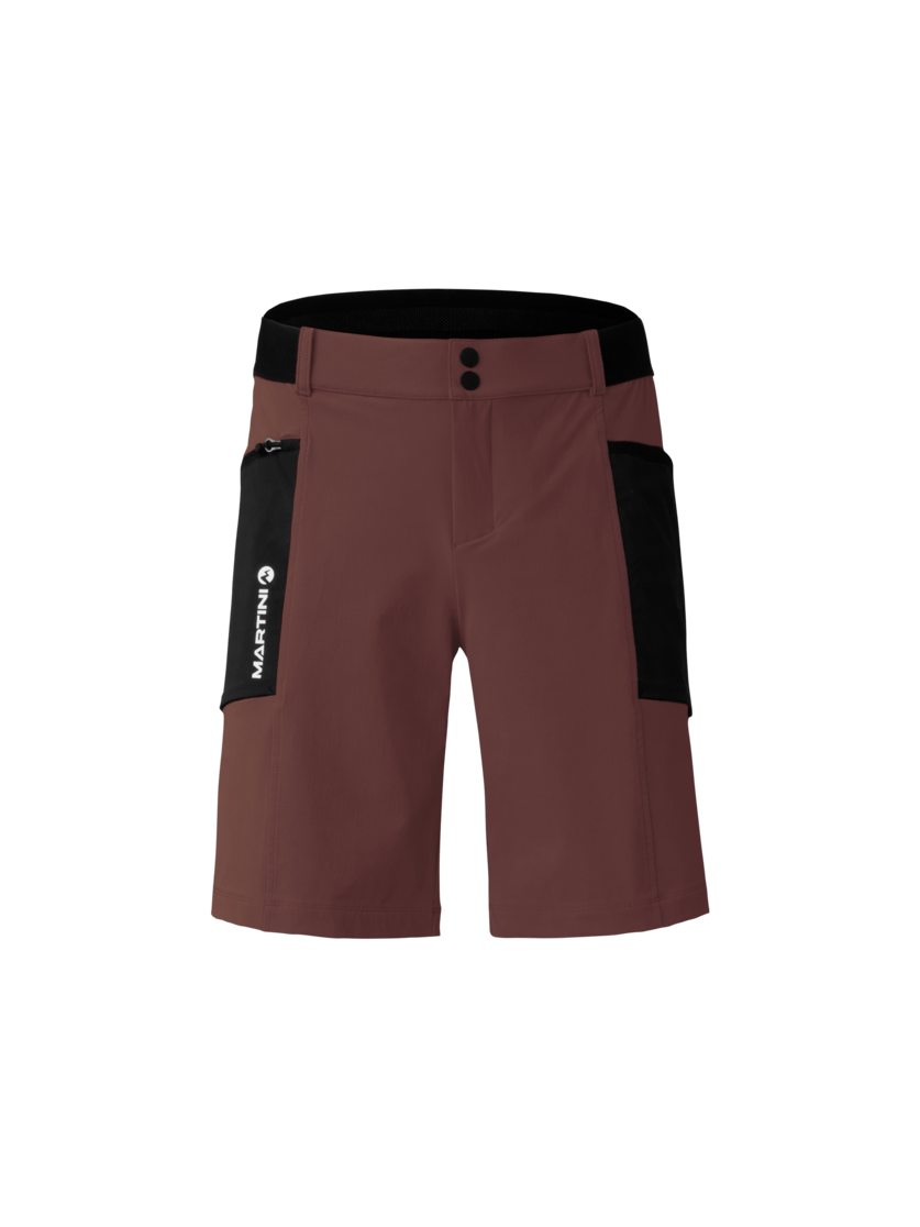 Martini Sportswear - Trektech Shorts M - Shorts in peakan-black - front view - Men