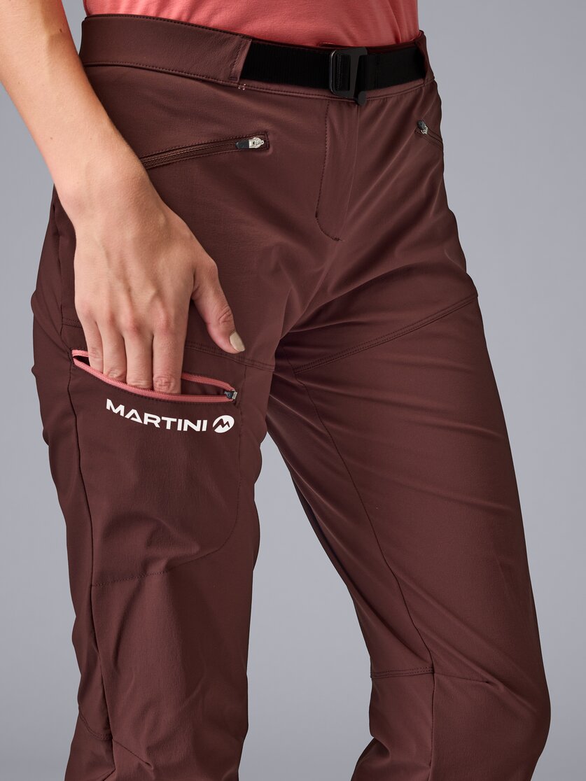 Martini Sportswear - Sunrise Pants W - Lange Hosen in black - Detail 3 - Damen