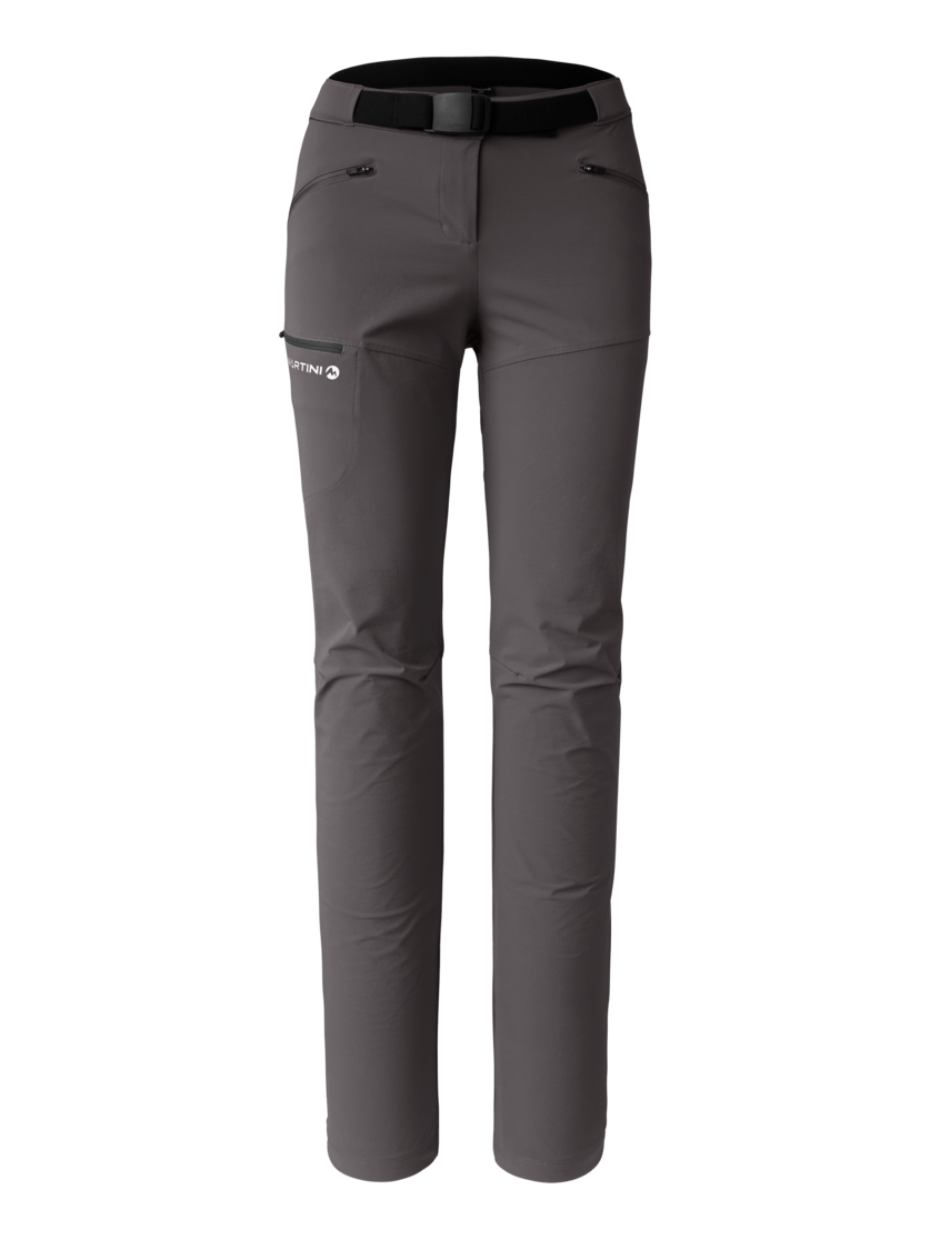 Martini Sportswear - Highventure Alpine Pants W - Long pants in granite-black - front view - Women