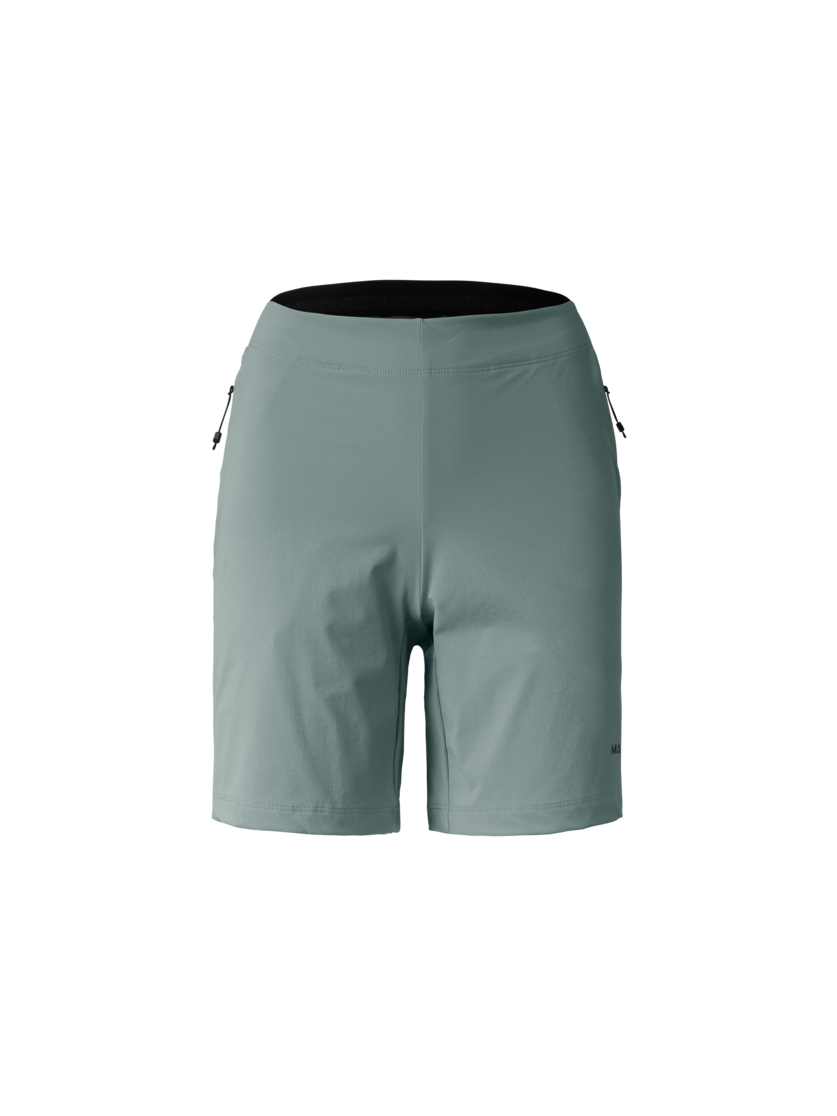 Martini Sportswear - Highventure Alpine Shorts W - Shorts in misty blue-black - front view - Women