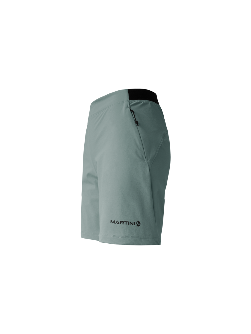Martini Sportswear - Highventure Alpine Shorts W - Shorts in misty blue-black - side view - Women