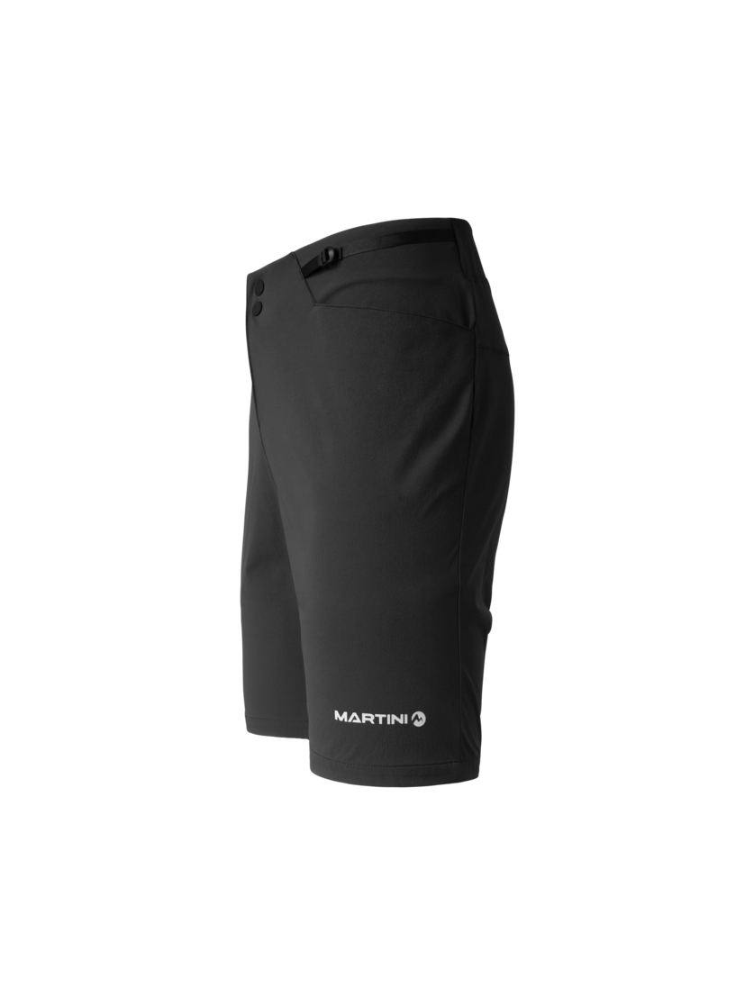 Martini Sportswear - Highventure Solid Shorts M - Shorts in black - vista laterale - Uomo
