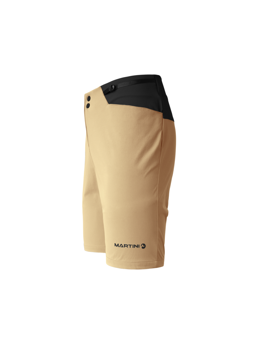Martini Sportswear - Highventure Solid Shorts M - Shorts in sandstone - side view - Men