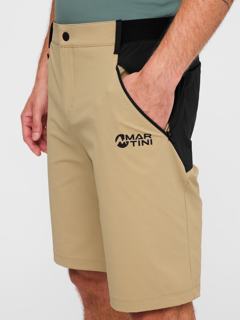 Martini Sportswear - Highventure Alpine Shorts M - Shorts in true navy-limeskin - Dettaglio 2 - Uomo
