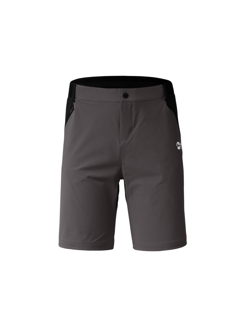 Martini Sportswear - Highventure Alpine Shorts M - Shorts in granite-black - front view - Men