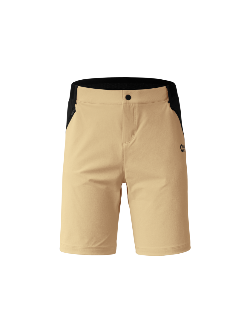 Martini Sportswear - Highventure Alpine Shorts M - Shorts in sandstone-black - vista frontale - Uomo