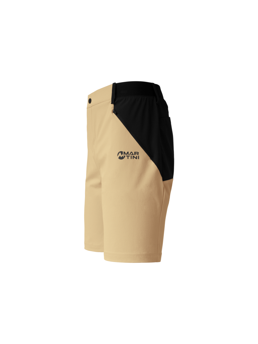 Martini Sportswear - Highventure Alpine Shorts M - Shorts in sandstone-black - vista laterale - Uomo