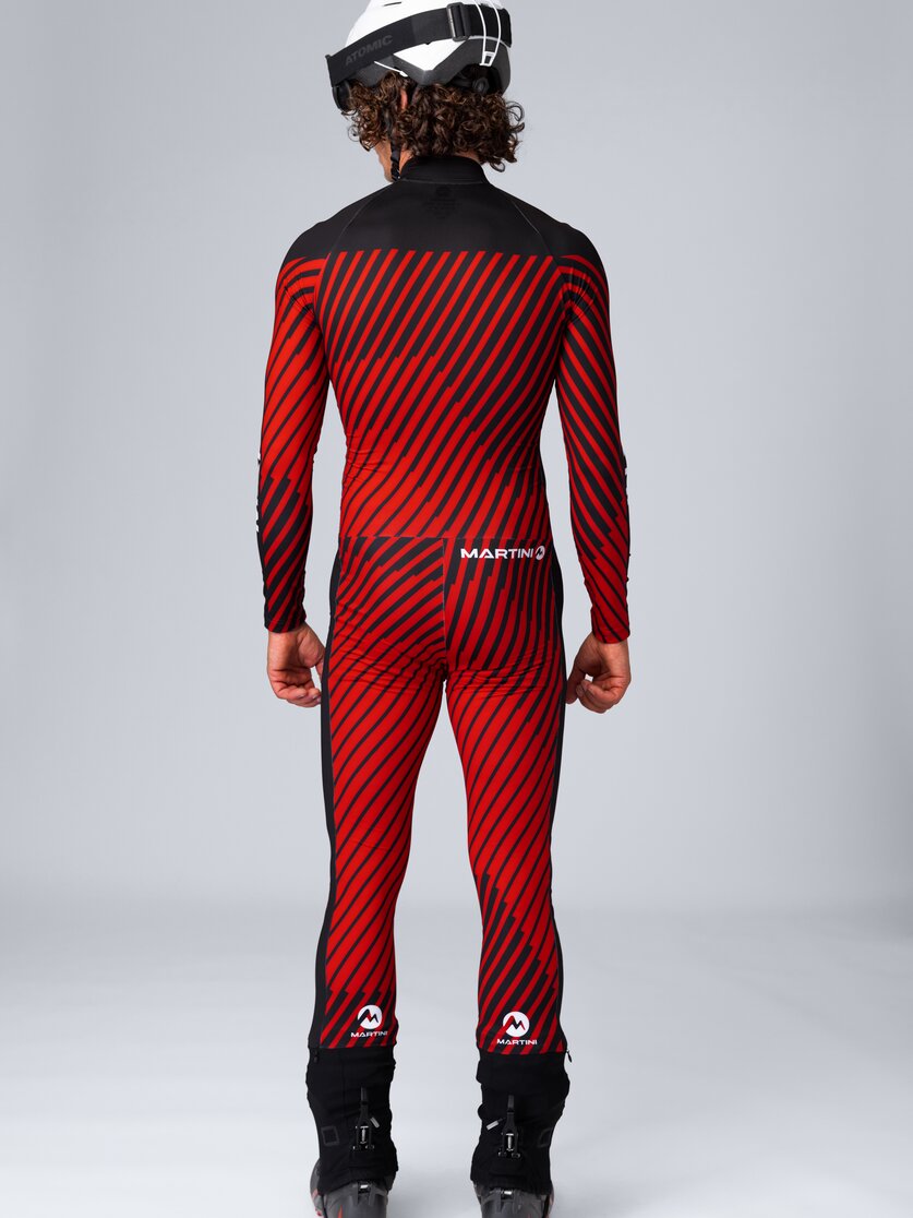Martini Sportswear - Timebeat Racing Suit Uni - Race suits - bottoms in mosstone-black - rear view model - Unisex