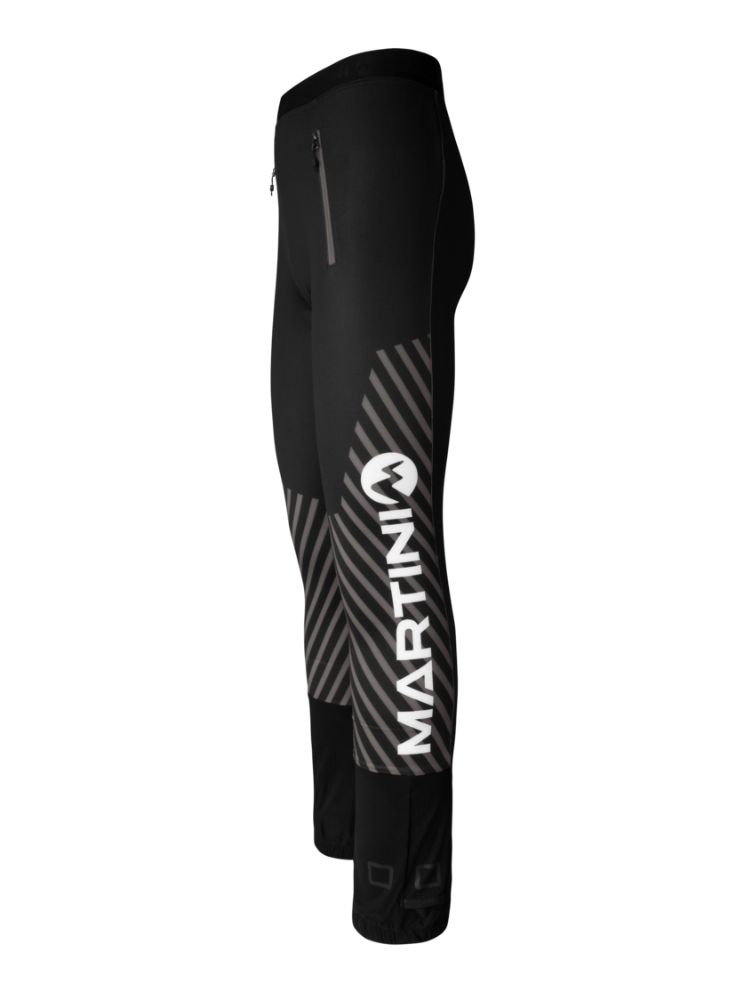 Martini Sportswear - Timebeat Pants Uni - Rennanzüge - Unterteile in black-steel - Seitenansicht - Unisex