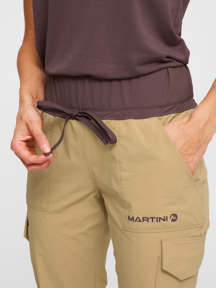 Martini Sportswear - Alpmate Breeze Pants W - Pantaloni lunghi in black - Dettaglio 3 - Donna