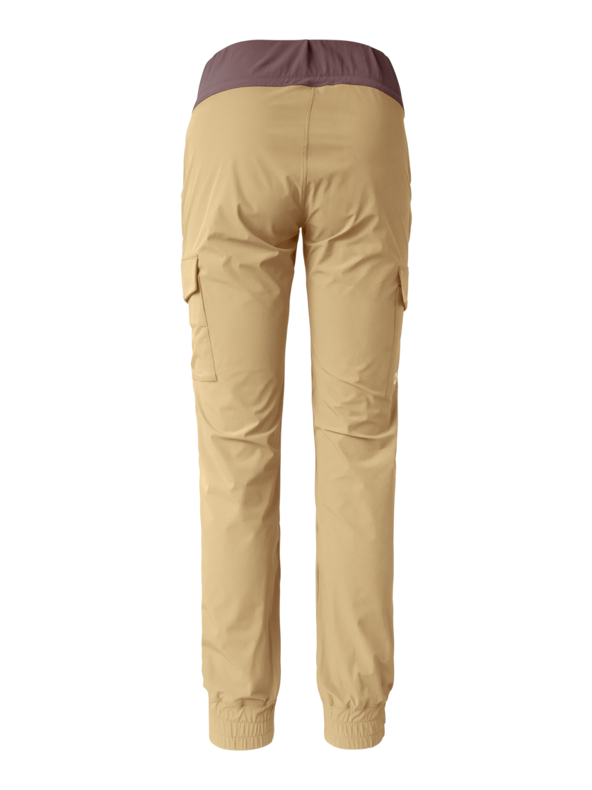 Martini Sportswear - Alpmate Breeze Pants W - Pantaloni lunghi in sandstone-clay - vista posteriore - Donna