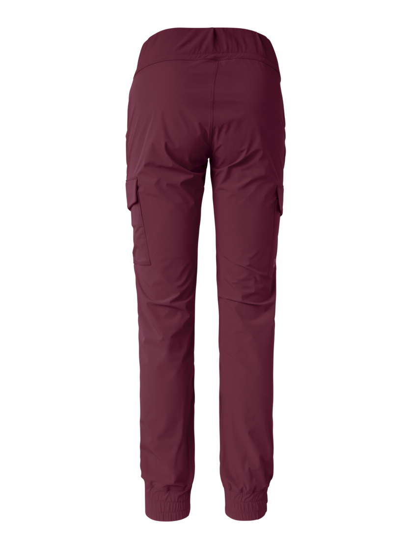 Martini Sportswear - Alpmate Breeze Pants W - Long pants in plume - rear view - Women