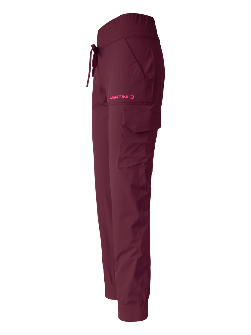 Martini Sportswear - Alpmate Breeze Pants W - Long pants in plume - side view - Women