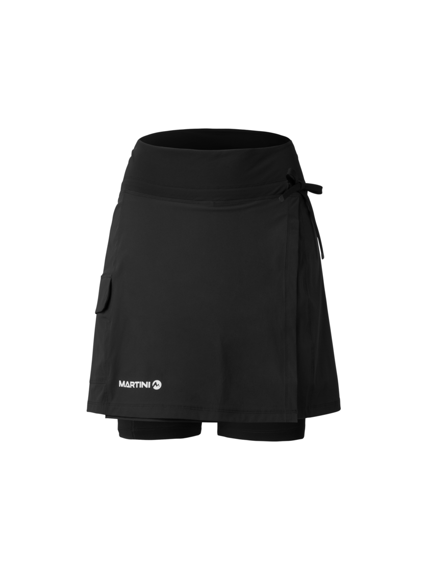 Martini Sportswear - Alpmate Sonic Skirt W - Röcke in black - Vorderansicht - Damen