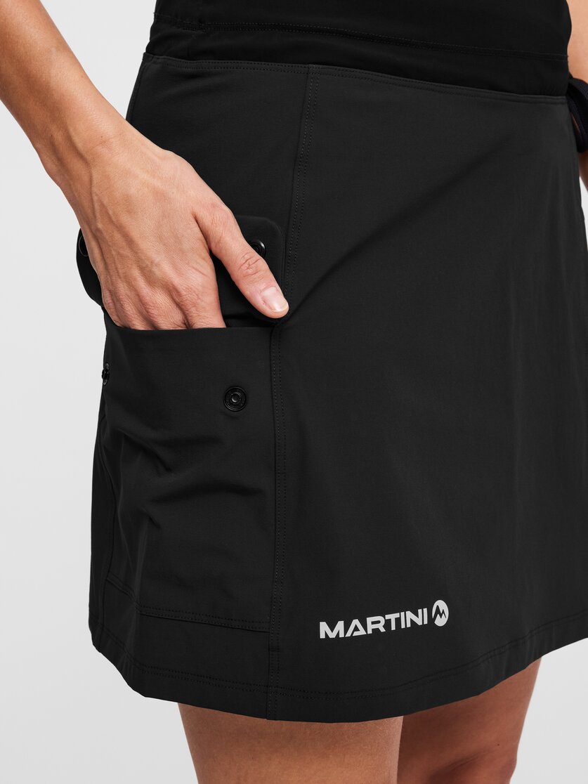 Martini Sportswear - Alpmate Sonic Skirt W - Röcke in black - Detail 1 - Damen