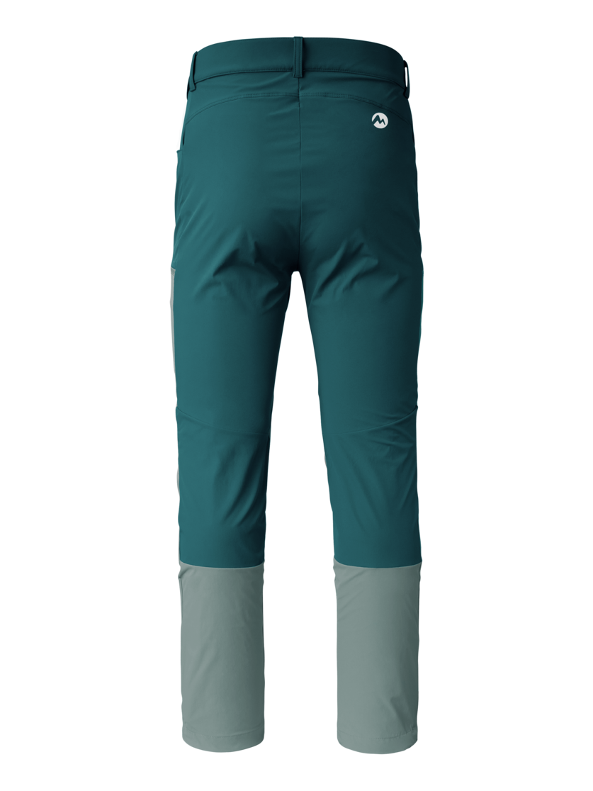 Martini Sportswear - Alpmate Flow Pants M - Lange Hosen in seaport-misty blue - Rückansicht - Herren