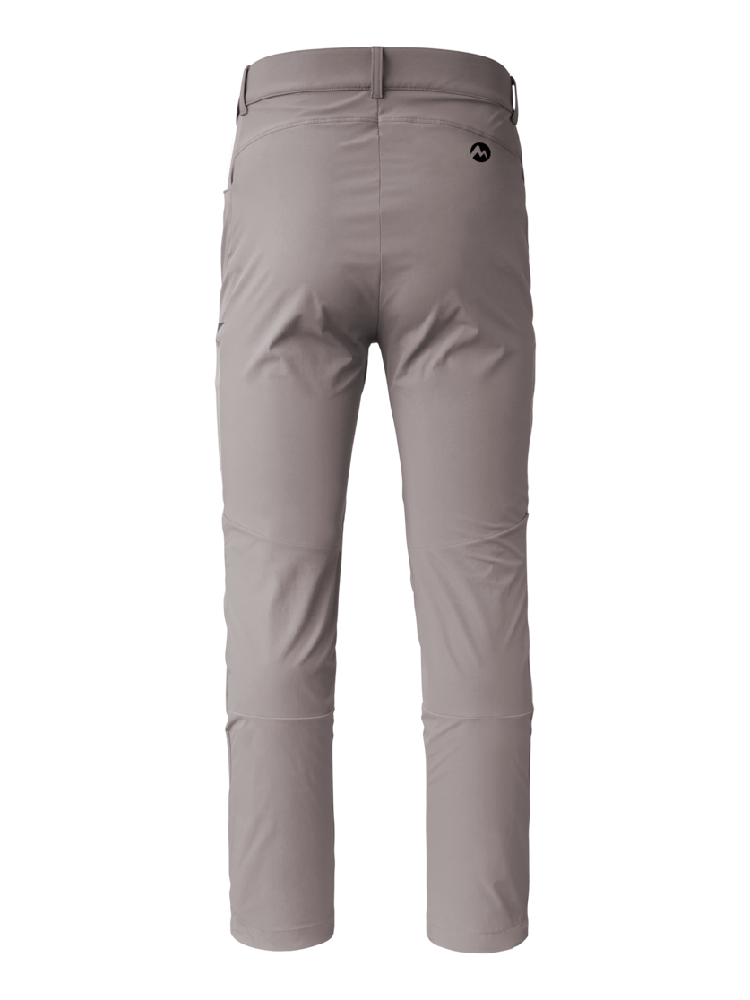 Martini Sportswear - Alpmate Flow Pants M - Lange Hosen in ash - Rückansicht - Herren