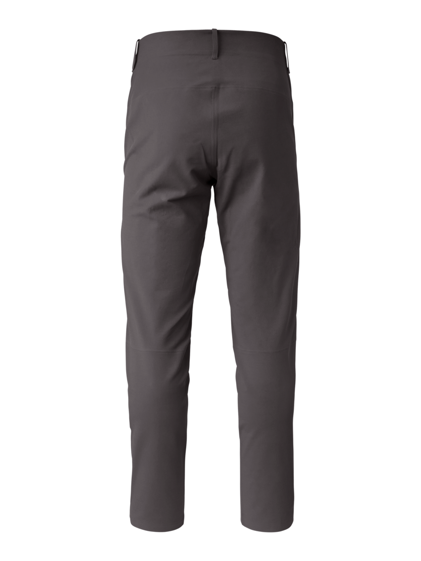 Martini Sportswear - Alpmate Evo Pants M  - Long pants in granite - rear view - Men