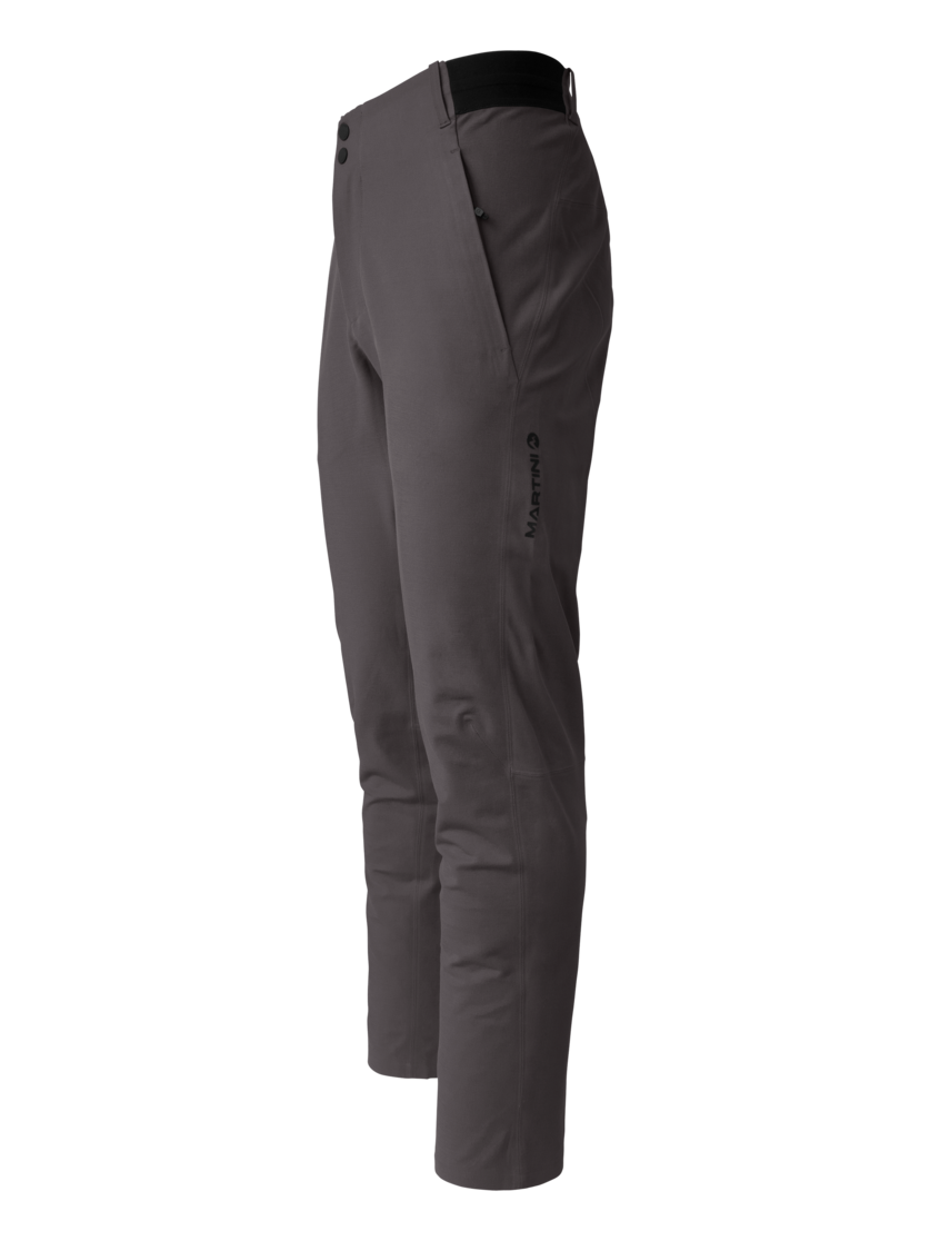 Martini Sportswear - Alpmate Evo Pants M  - Long pants in granite - side view - Men