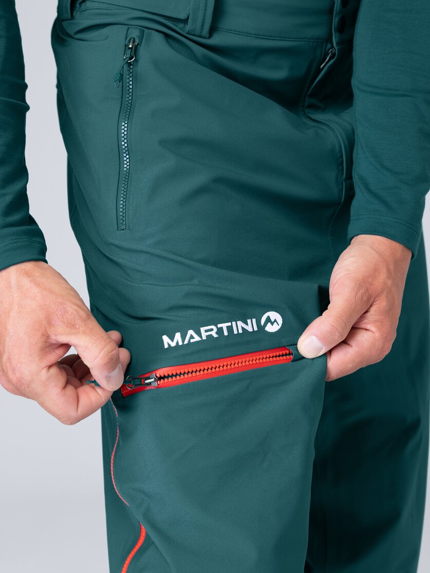Martini Sportswear - Argon 3L Pants M - Hardshell Hosen in seaport-lava - Detail 2 - Herren